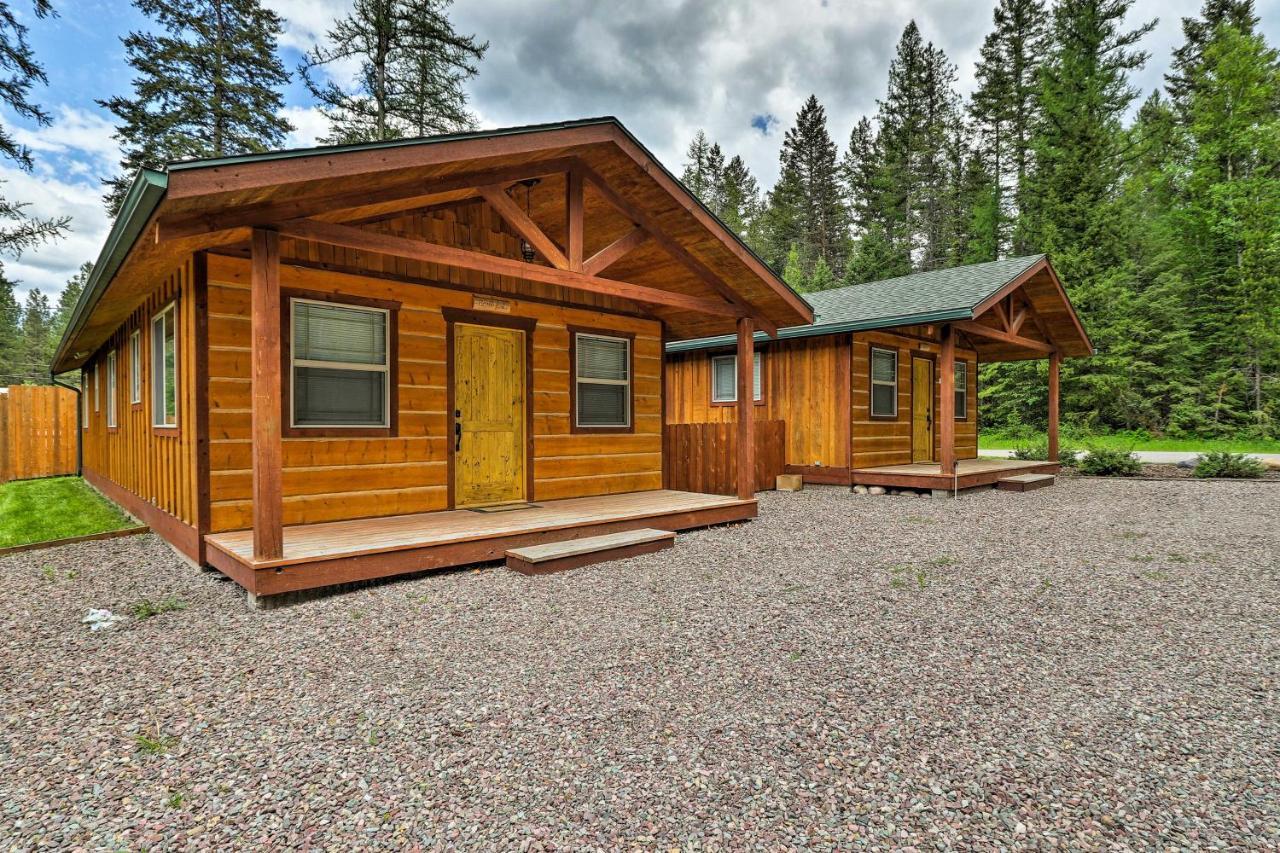 Hungry Horse Cabin Deck, Fire Pit, Near Glacier! ภายนอก รูปภาพ