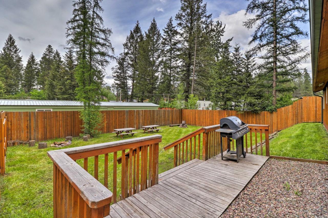 Hungry Horse Cabin Deck, Fire Pit, Near Glacier! ภายนอก รูปภาพ