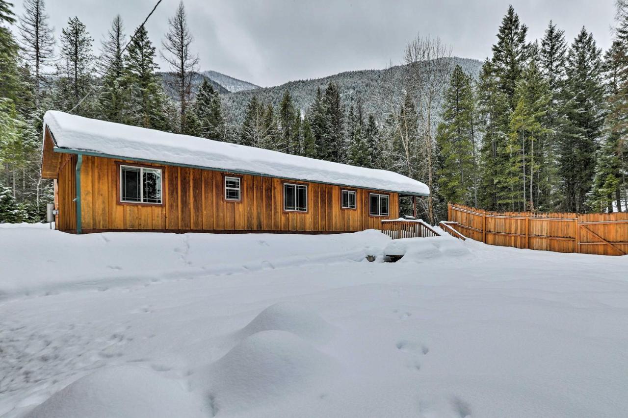 Hungry Horse Cabin Deck, Fire Pit, Near Glacier! ภายนอก รูปภาพ